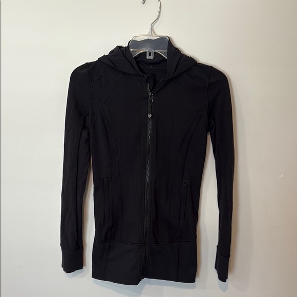 Women's Lululemon Black zip up hoodie Jacket - Picture 1 of 5